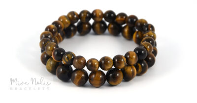 tigrisszem ásványkarkötő szett